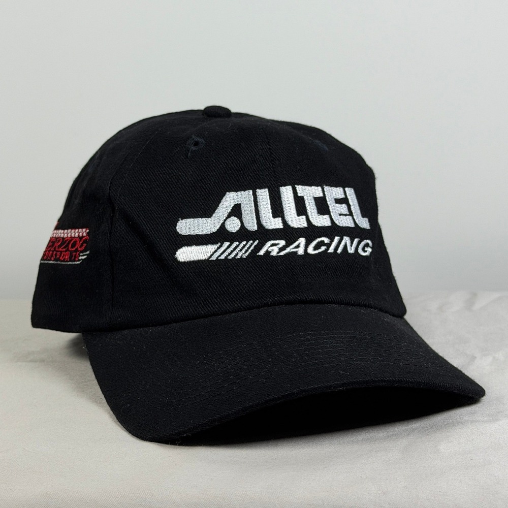 Chase Authentics Alltel Racing Herzog Motorsports 92 Crew Hat Black Strapback